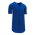 Athletic Knit Full Button Baseball Jersey with Contrast Mesh Inserts (BA1890)